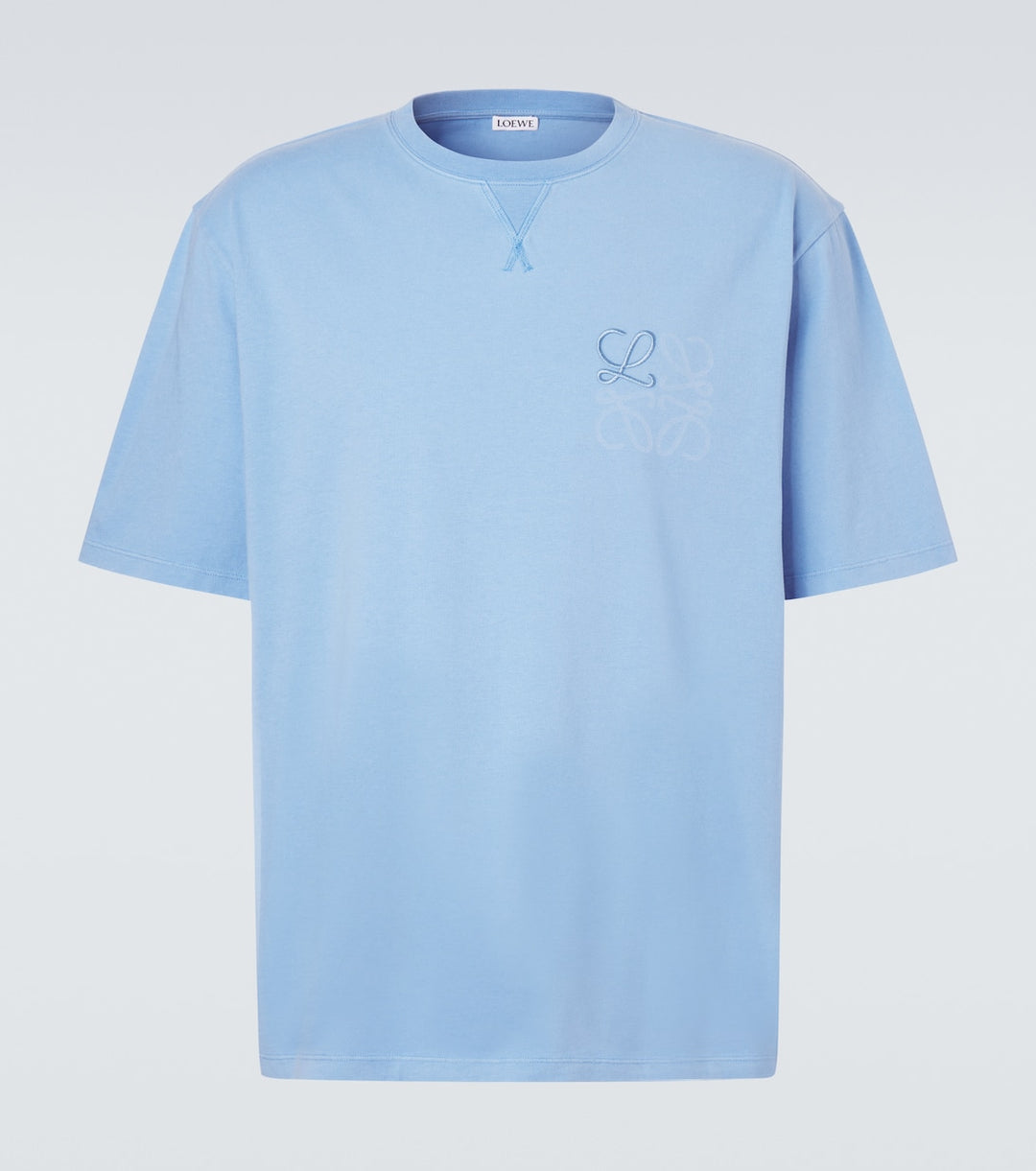 LOEWE BLUE PRINTED T-SHIRT