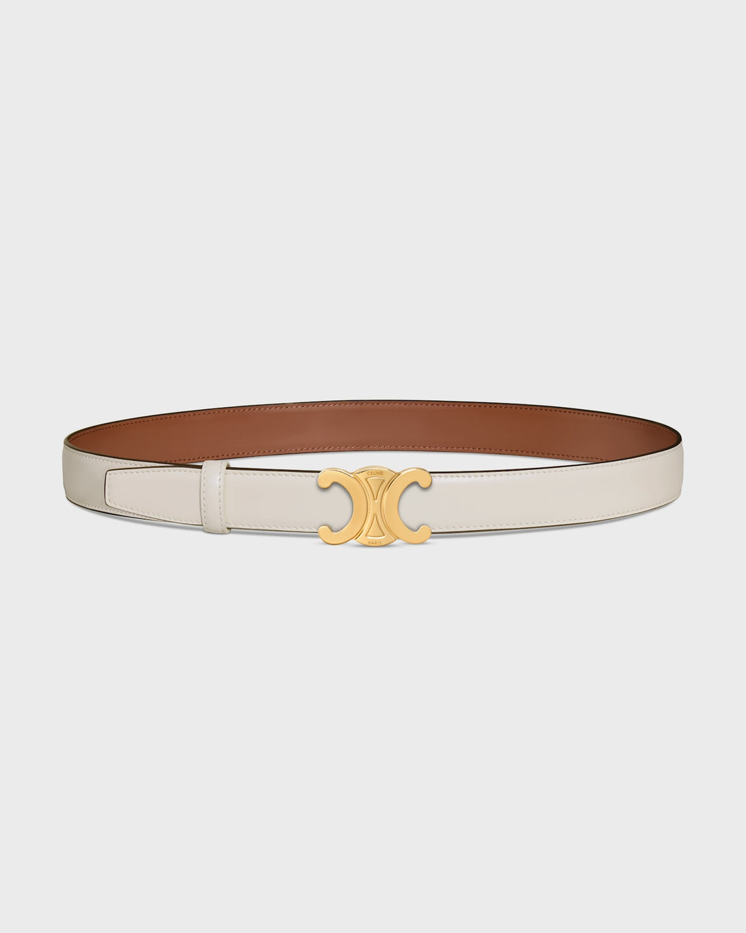 CELINE TRIOMPHE BUCKLE BELT REVERSIBLE