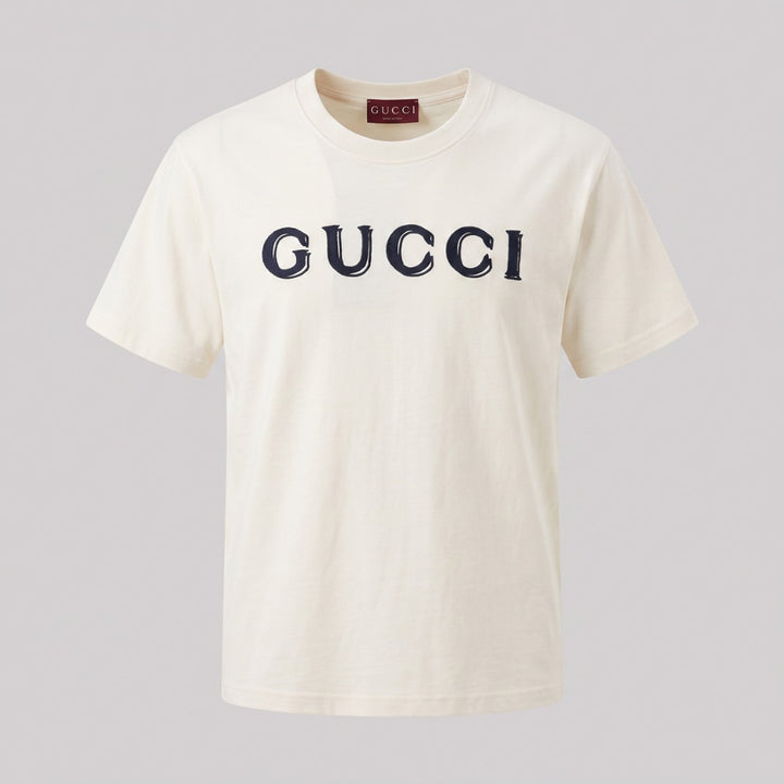 GUCCI PRINTED BEIGE T-SHIRT