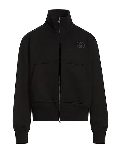 GUCCI FULLBLACK ZIPPED HOODIE