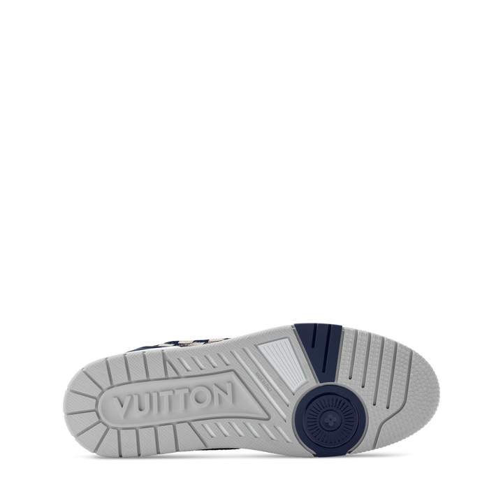 LOUIS VUITTON NAVY BLUE TRAINERS