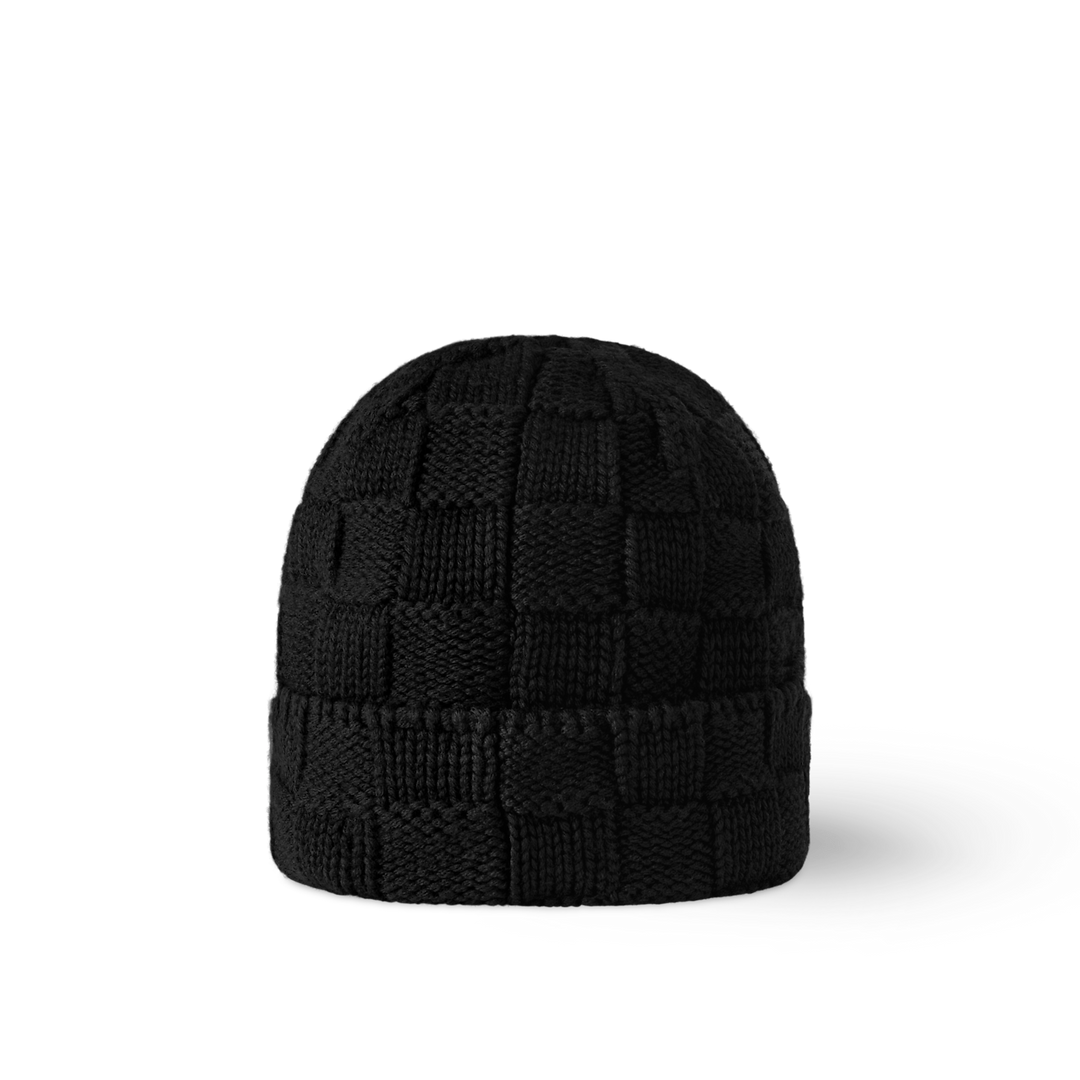 LOUIS VUITTON BLACK BEANIE