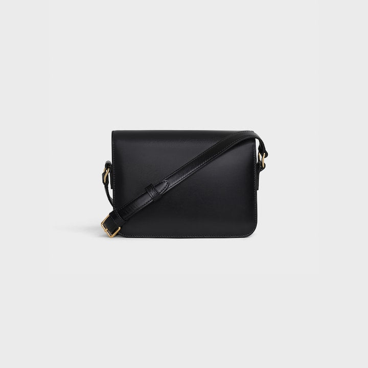 CELINE TEEN TRIOMPHE BAG IN SHINY CALFSKIN
