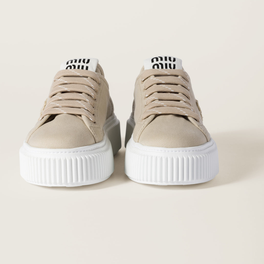 MIU MIU BEIGE WOMEN SNEAKERS