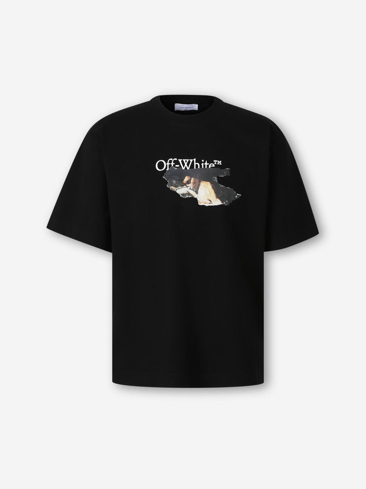 OFF-WHITE ARROW BLACK T-SHIRT