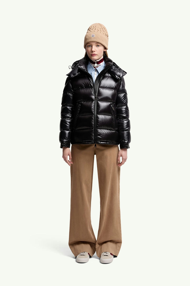 MONCLER MAIRE HOODED SHORT DOWN JACKET