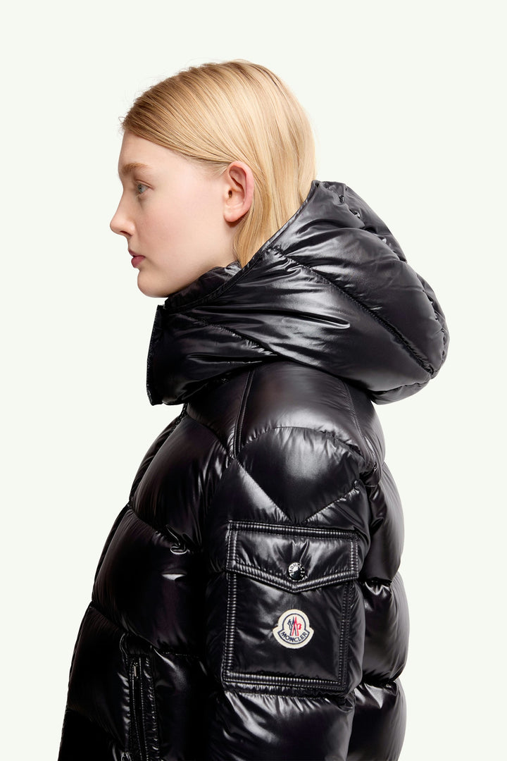 MONCLER MAIRE HOODED SHORT DOWN JACKET