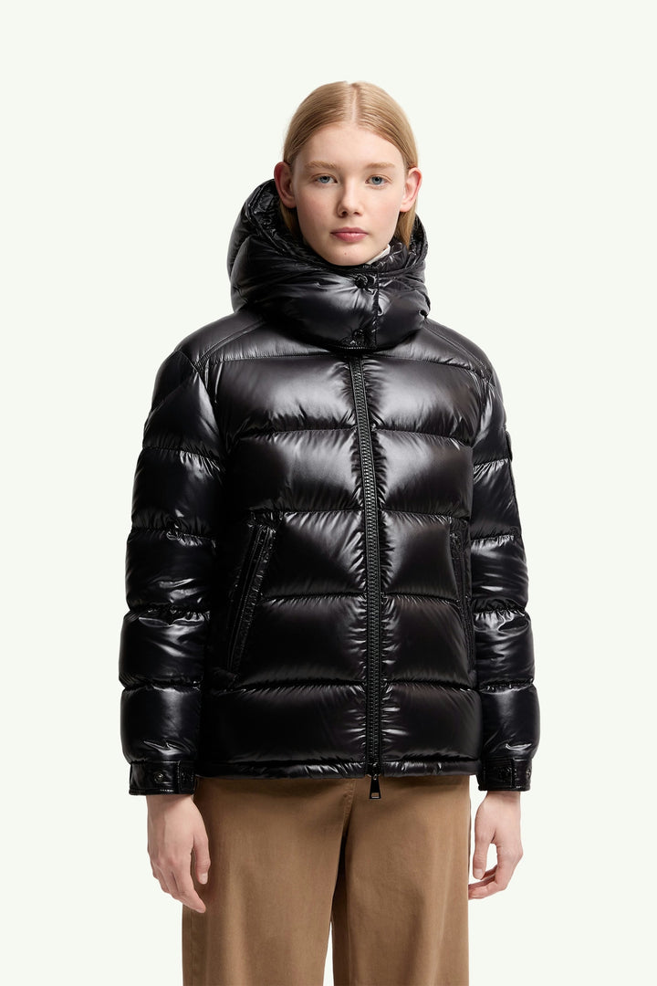 MONCLER MAIRE HOODED SHORT DOWN JACKET
