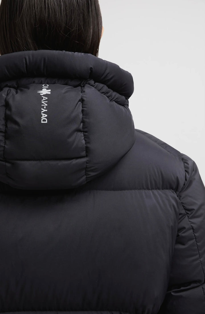 MONCLER SKI BLACK JACKET WITH POCKET