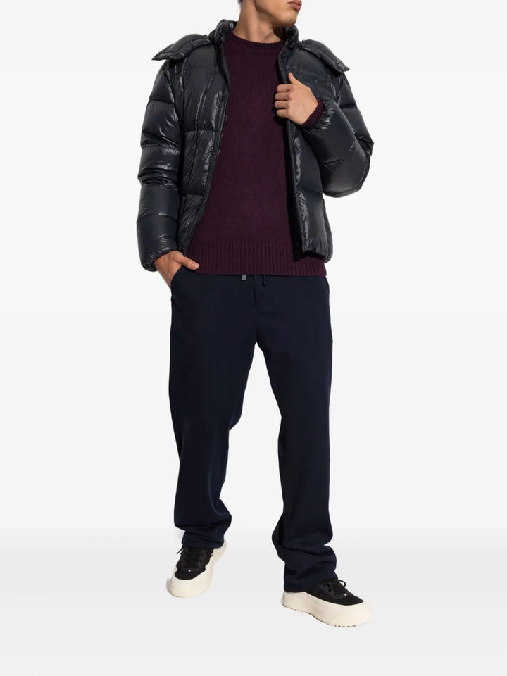 MONCLER SERFANTO BLACK DOWN JACKET