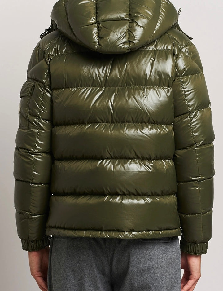 MONCLER MAYA OLIVE DOWN JACKET