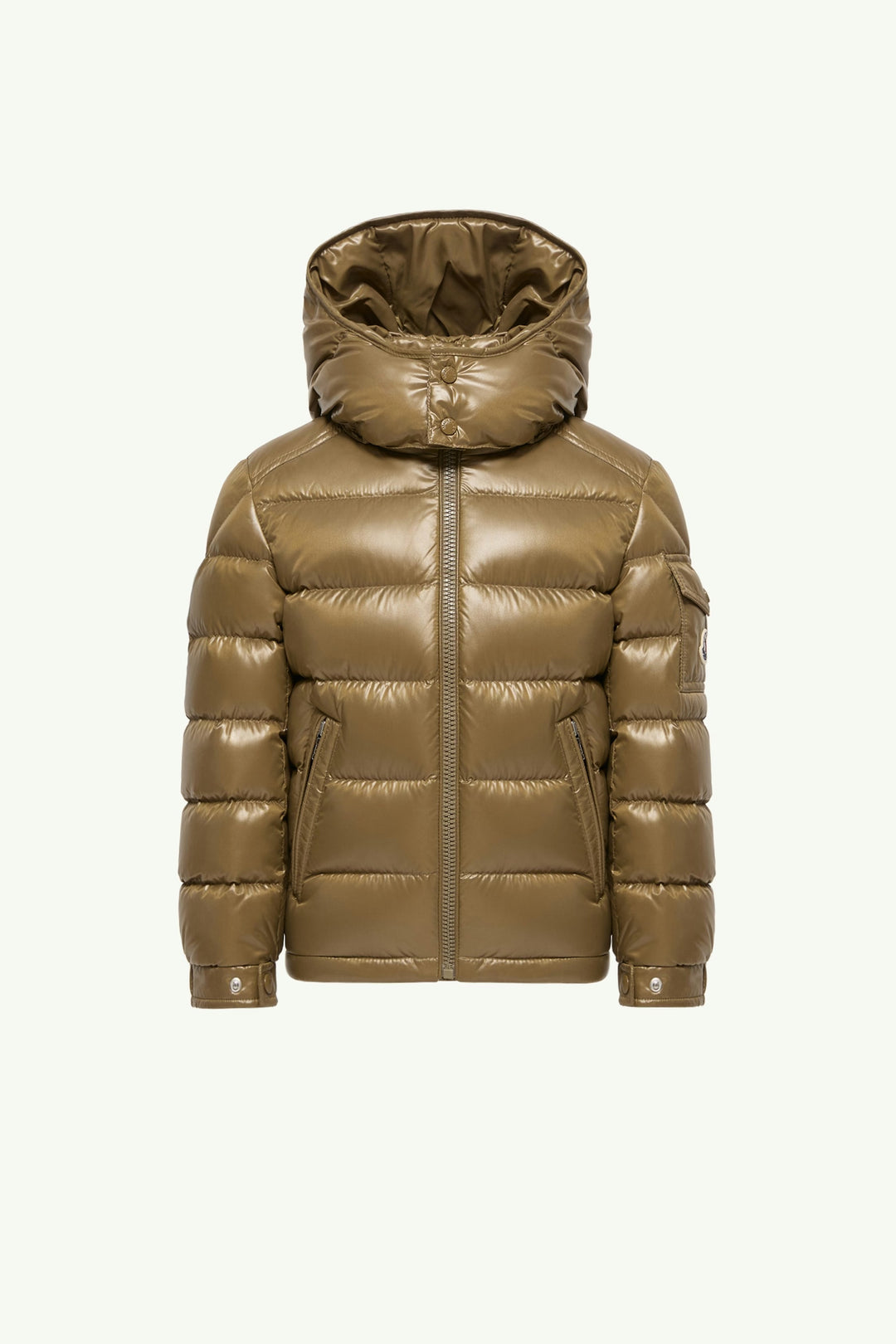 MONCLER OLIVE-GREEN DOWN JACKET