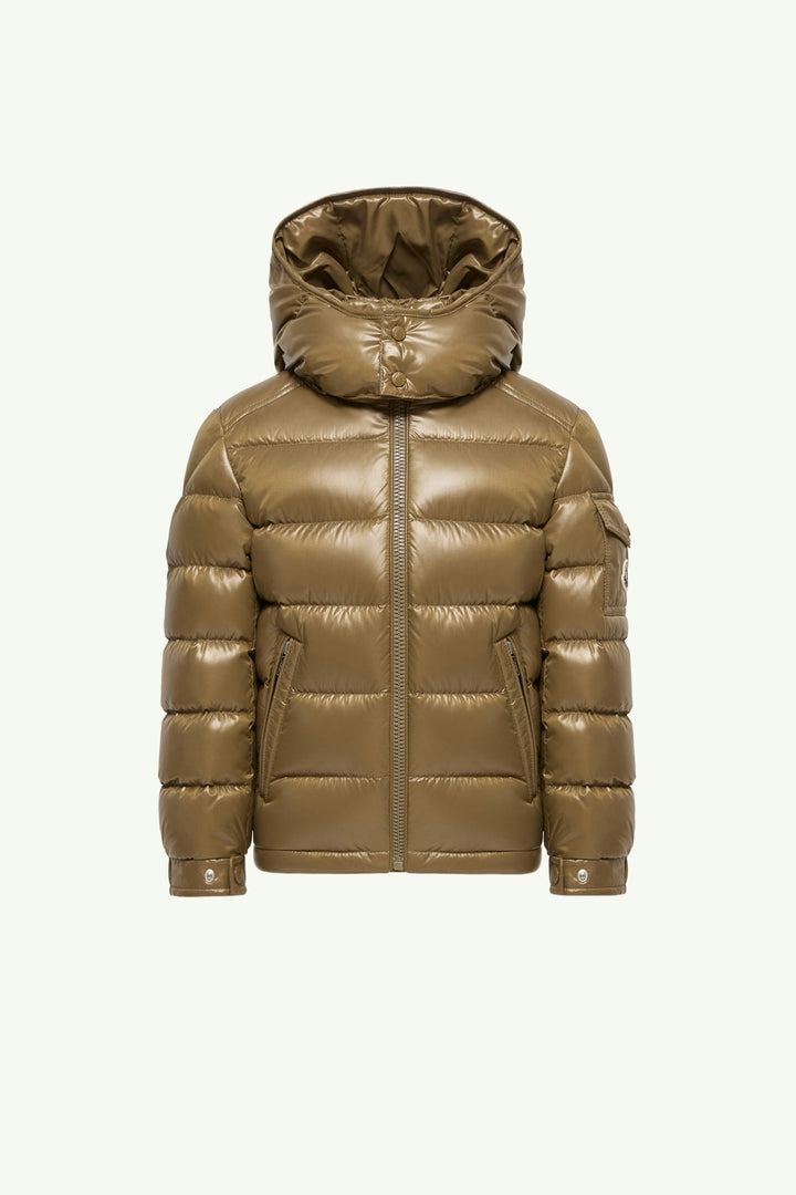 MONCLER OLIVE-GREEN DOWN JACKET