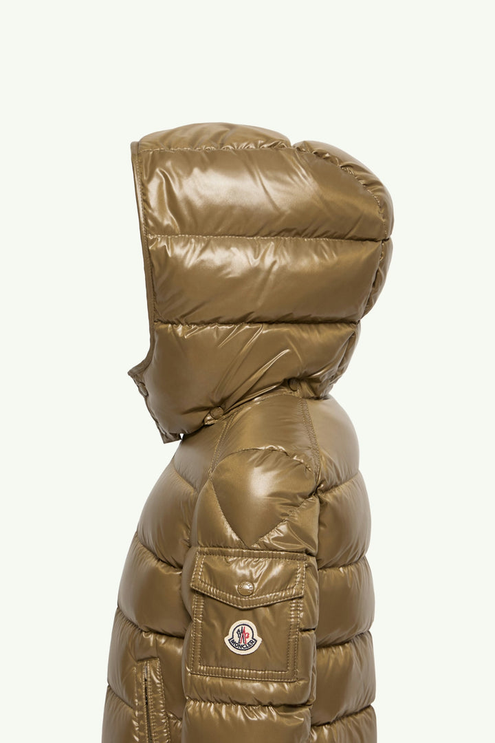 MONCLER OLIVE-GREEN DOWN JACKET