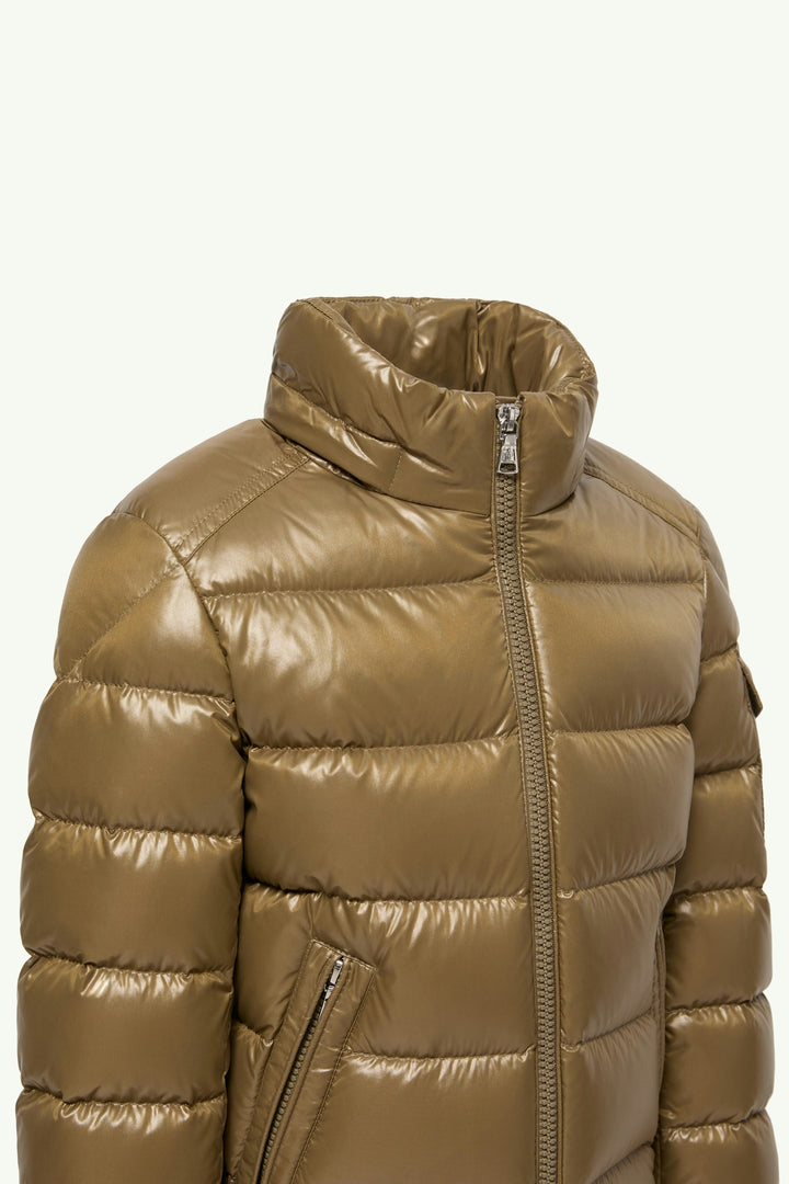 MONCLER OLIVE-GREEN DOWN JACKET