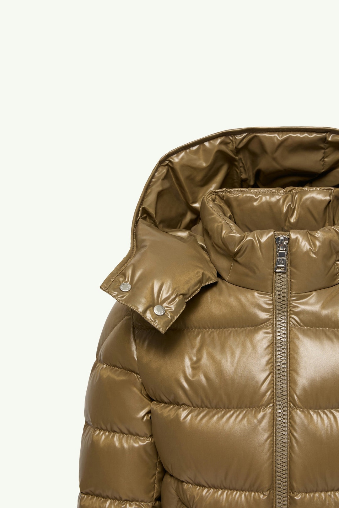 MONCLER OLIVE-GREEN DOWN JACKET