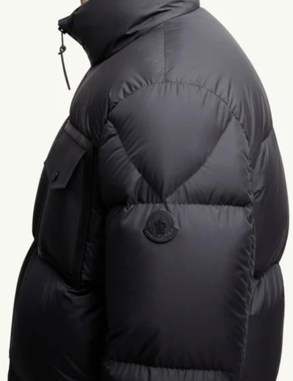 MONCLER CHINON SQUARE-QUILTED PUFFER JACKET