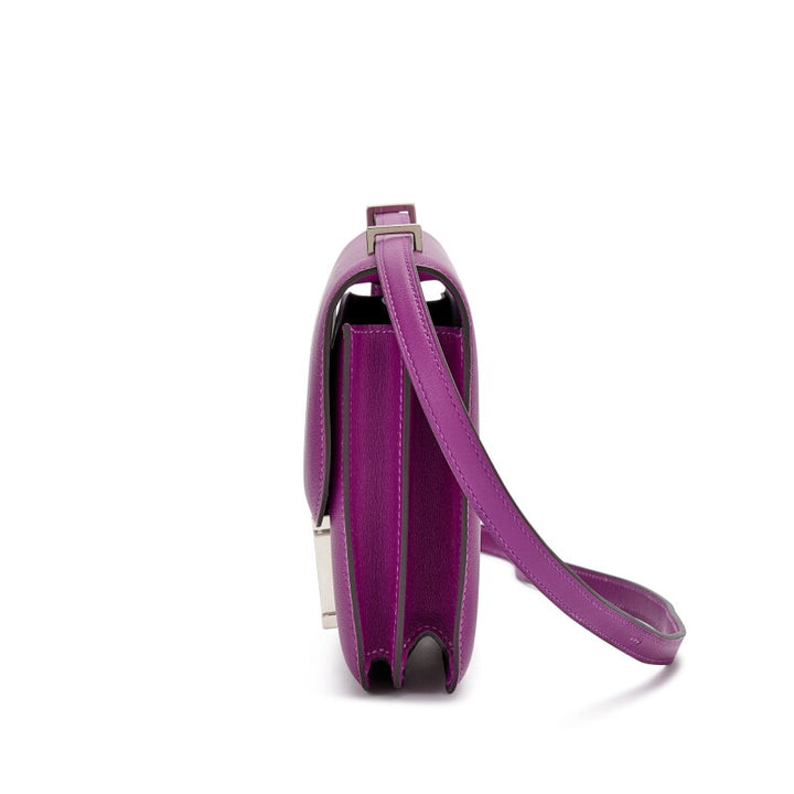 HERMES ANEMONE SWIFT MINI CONSTANCE 18 PALLADIUM HARDWARE
