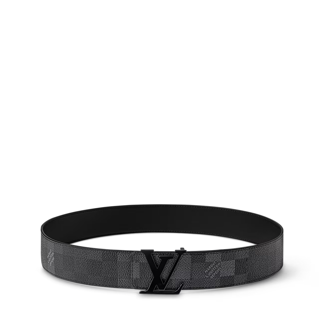 LOUIS VUITTON INITIALES DAMOFLAGE REVERSIBLE BELT
