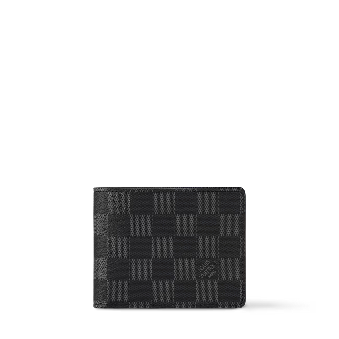 LOUIS VUITTON MULTIPLE WALLET IN BLACK