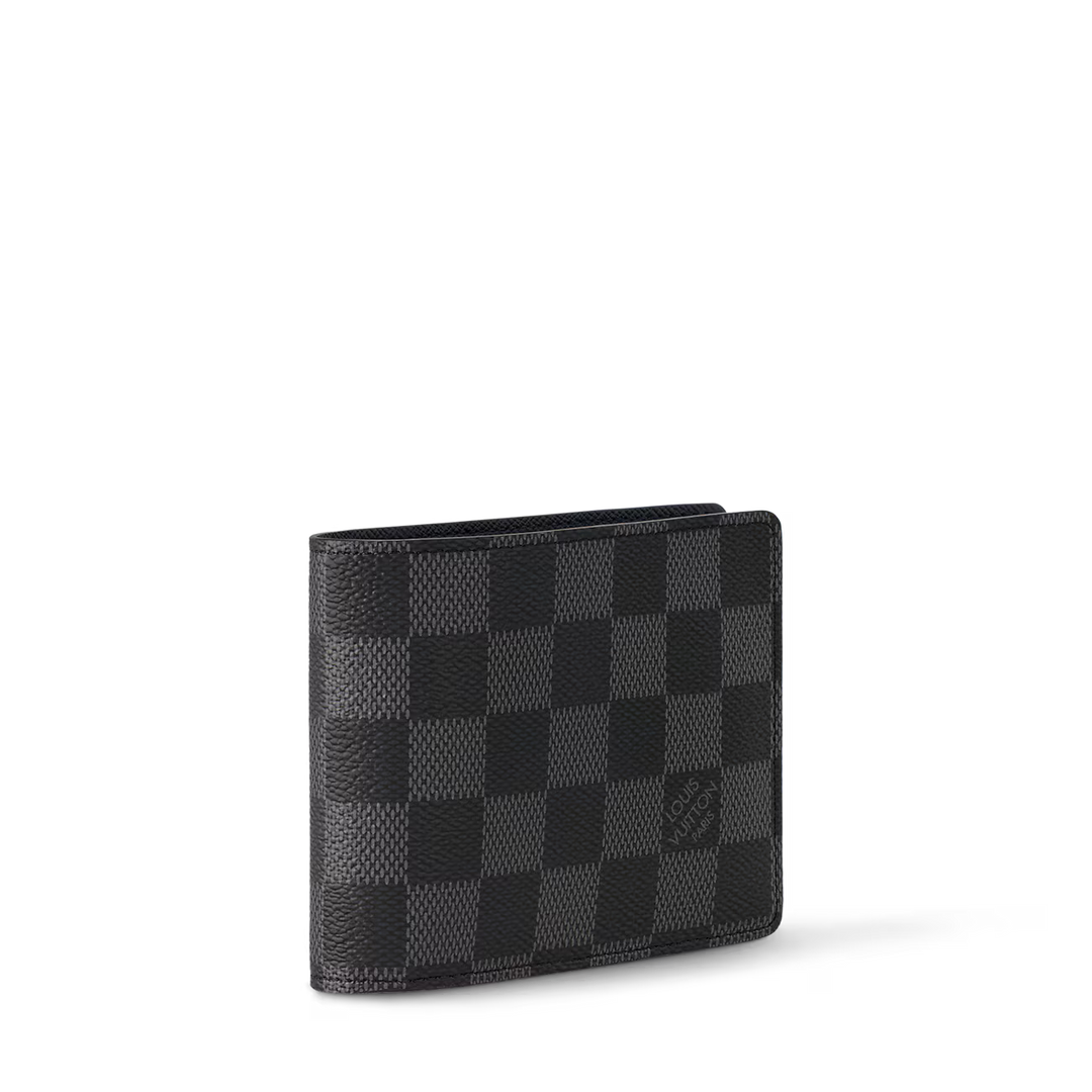 LOUIS VUITTON MULTIPLE WALLET IN BLACK