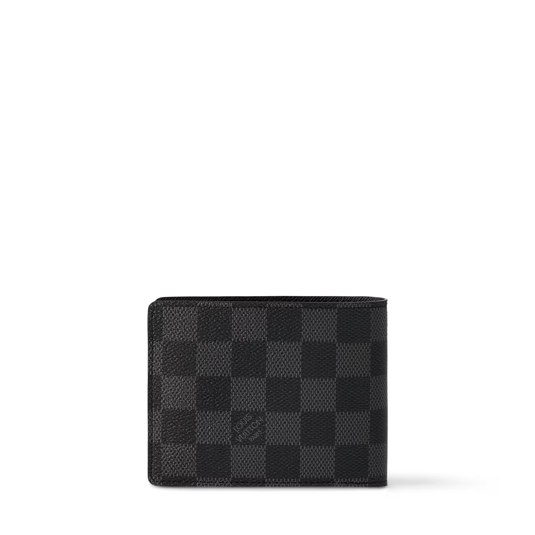 LOUIS VUITTON MULTIPLE WALLET IN BLACK